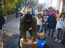 もち米投入