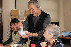 ご飯が炊けました